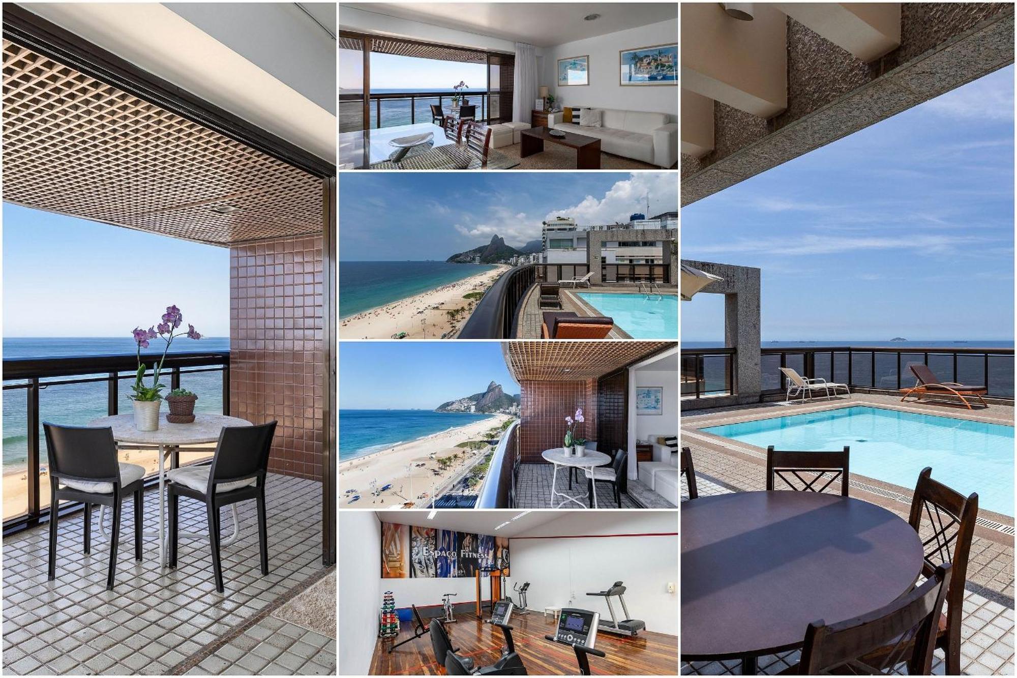 Apartamento Exclusivo à Beira-mar na Praia de Ipanema Rio de Janeiro Exterior foto